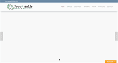 Desktop Screenshot of footandankleofwenatchee.com